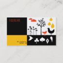 Search for flocking business cards Black