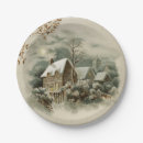 Search for country christmas plates Winter
