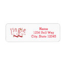 Search for all return address labels Red