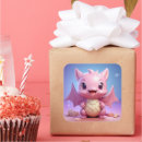 Search for cute baby dragon stickers Pink