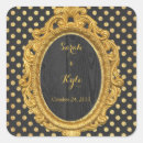 Search for set wedding stickers Elegant
