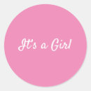 Search for baby girl envelope seals Pink