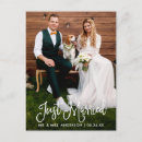 Search for bride groom postcards Just married