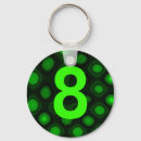 Search for number 8 key rings Eight