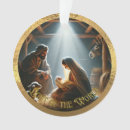 Search for light of the world christmas tree decorations Biblical
