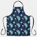 Search for jellyfish aprons Underwater