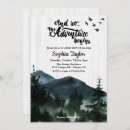 Search for the adventure begins baby shower invitations Rustic