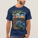 Search for golden gate bridge tshirts San francisco skyline