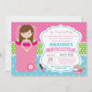 Search for slumber birthday invitations Spa birthday party