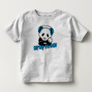 Search for panda toddler tshirts Cute