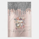 Search for gold and silver tea towels Glitter