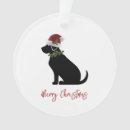 Search for black labrador christmas tree decorations Holly