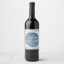 Search for water into wine labels Blue