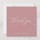 Search for pink rose thank you cards Modern