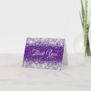 Search for 40th birthday thank you cards Glitter