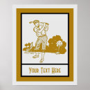 Search for vintage golf art Retro