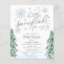 Search for little snowflake on the way Silver foil script calligraphy