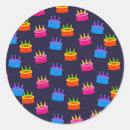 Search for special occasion party celebration stickers Colourful