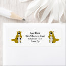 Search for beaver return address labels Animal