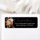 Search for bouquet return address labels Black
