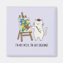 Search for artwork square magnets Animal lover