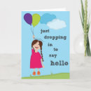 Search for just saying hello cards Cute