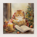 Search for cat christmas puzzles Vintage