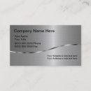Search for platinum business cards Metallic