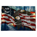 Search for american flag gift bags Bald eagle