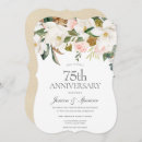Search for 75th wedding anniversary invitations Modern