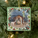 Search for birth of jesus christ christmas tree decorations Nativity scene