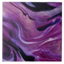 Search for on purple marble tiles Black