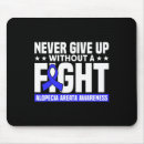 Search for never give up mousepads Fight