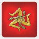 Search for sicily stickers Trinacria