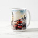 Search for red bus mugs London
