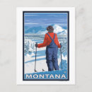 Search for skiers postcards States