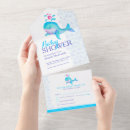 Search for aqua baby shower invitations Heart