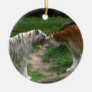 Search for tiger christmas tree decorations cats