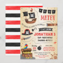 Search for ship birthday invitations Pirates