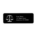 Search for scales of justice return address labels Graduation