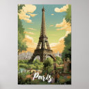 Search for paris travel posters Illustration
