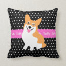 Search for pembroke welsh corgi cushions Funny