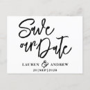 Search for modern font postcards Unique