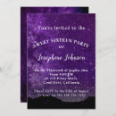 Search for starry night sweet 16 invitations Stars