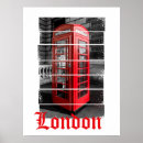 Search for red phone booth posters Vintage