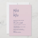 Search for miss to mrs shower invitations Minimal