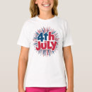 Search for fireworks kids tshirts America