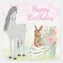 Search for happy birthday horse stickers Pretty
