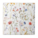 Search for watercolour tiles Wildflower