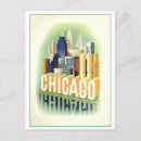 Search for chicago vintage travel poster postcards Illinois
